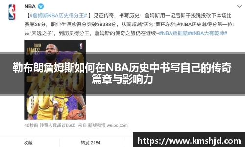 勒布朗詹姆斯如何在NBA历史中书写自己的传奇篇章与影响力